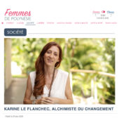“Karine Le Flanchec, Alchimiste du changement”, un article signé par Femmes de Polynésie